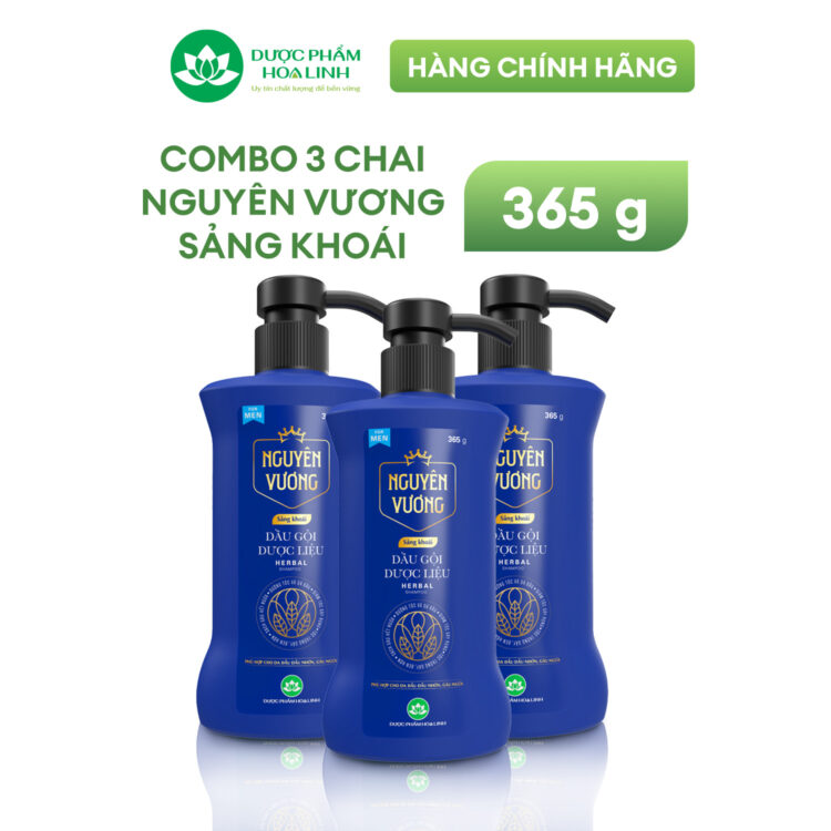 Dầu gội dược liệu Nguyên Vương Sảng khoái