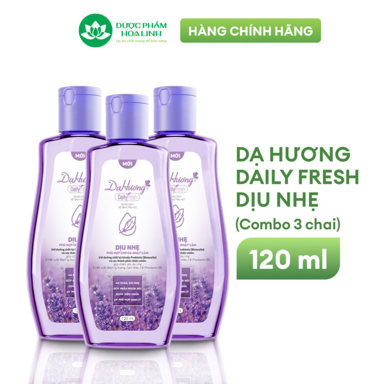 Dung dịch vệ sinh Dạ Hương Daily Fresh Dịu nhẹ