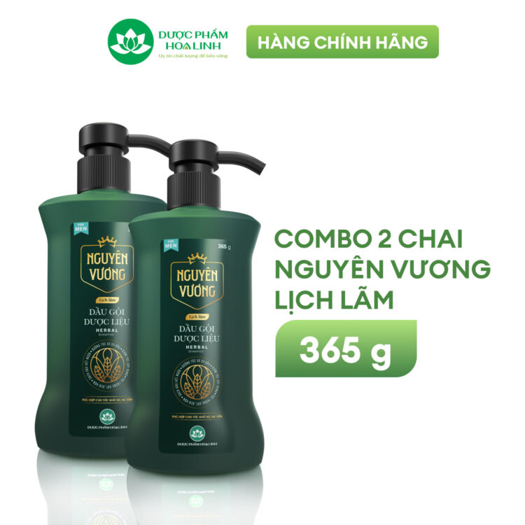 Dầu gội dược liệu Nguyên Vương lịch lãm