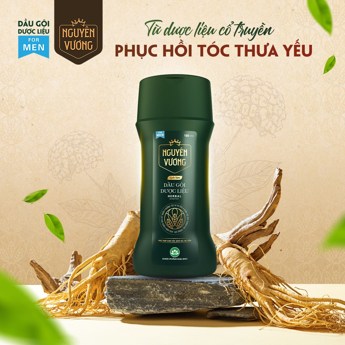 Đối tượng sử dụng dầu gội Nguyên Vương lịch lãm