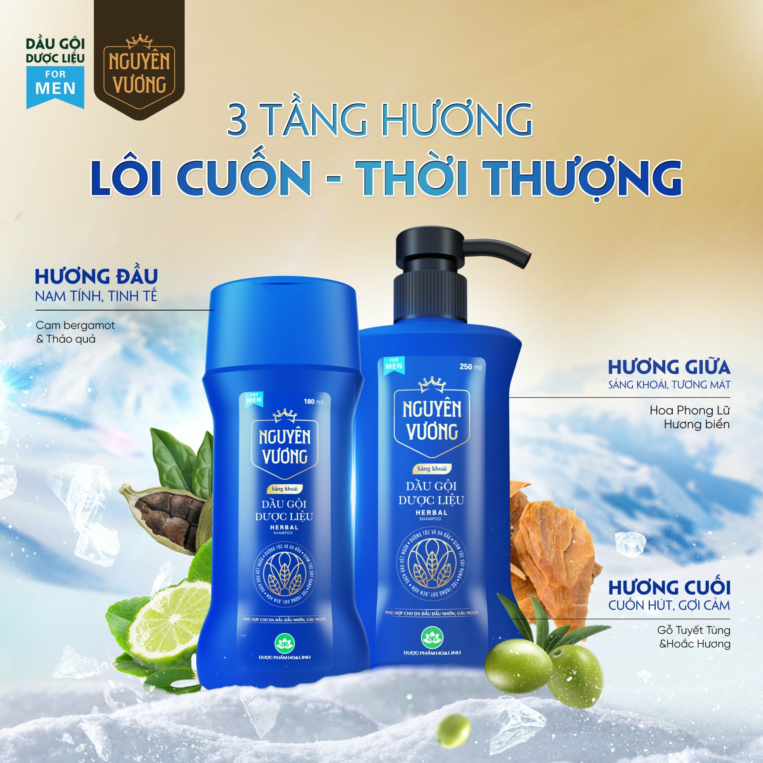 Hướng dẫn sử dụng dầu gội Nguyên Vương sảng khoái