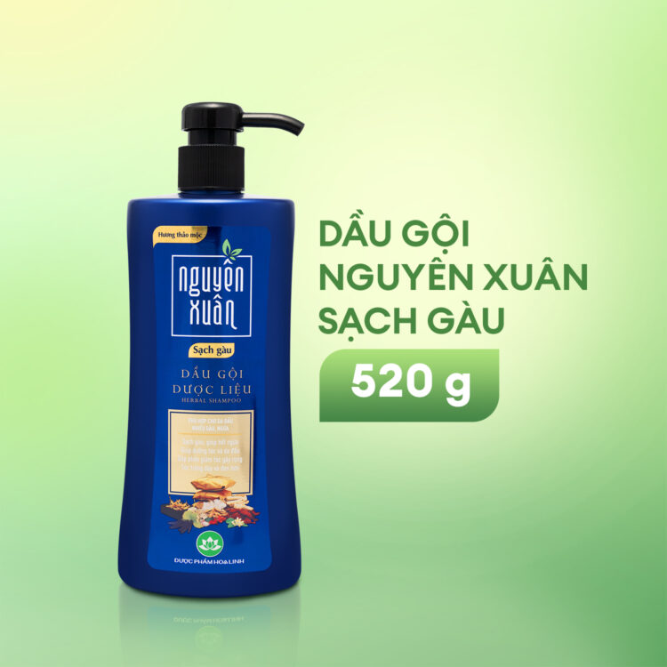 Dầu gội Nguyên Xuân sạch gàu 520 gram