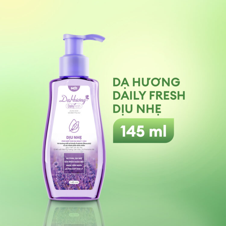 Dung dịch Vệ Sinh Dạ Hương Daily Fresh Dịu Nhẹ 145 ml