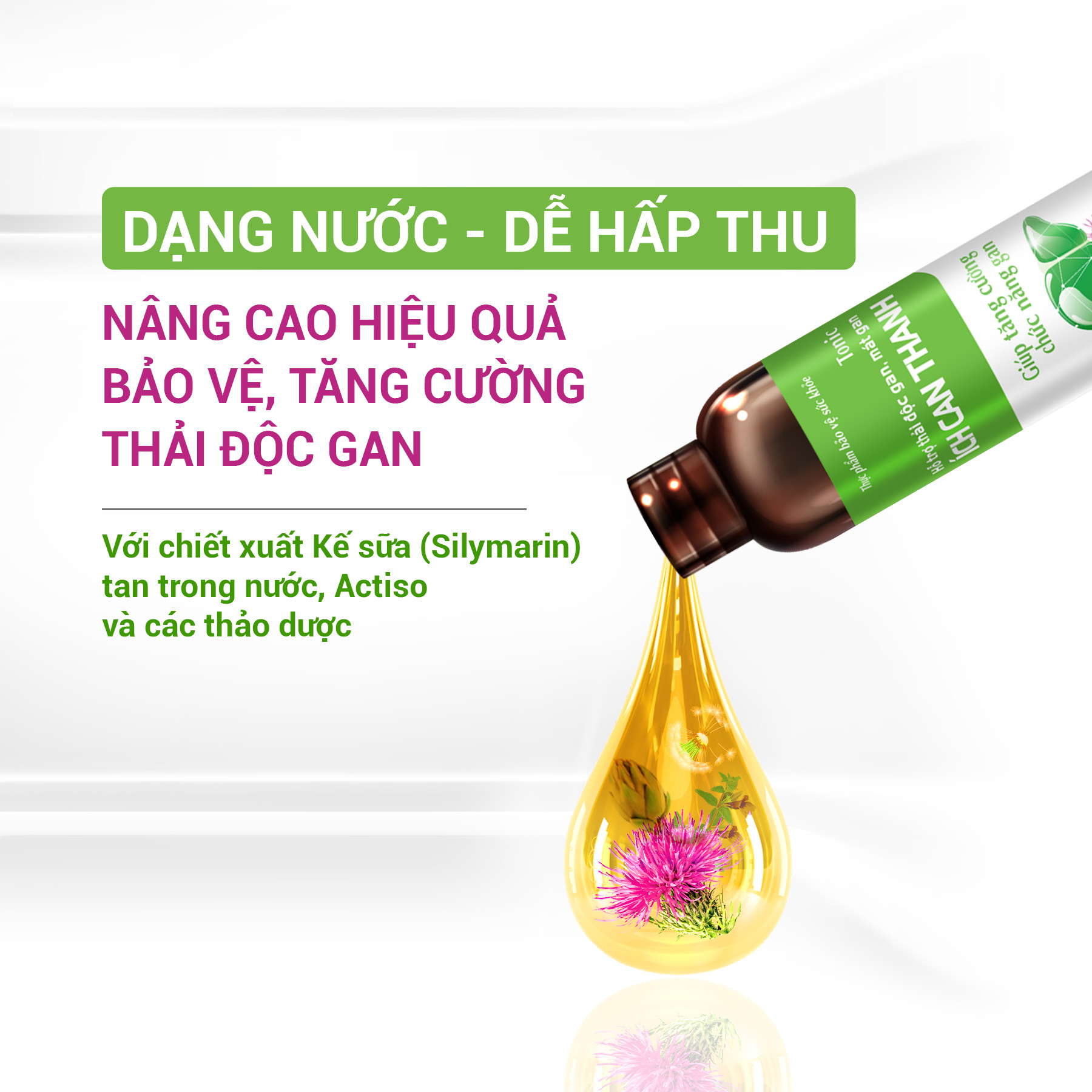 Kết cấu sản phẩm Ích Can Thanh