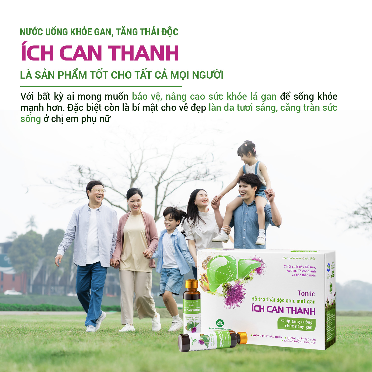 Hướng dẫn sử dụng Ích Can Thanh