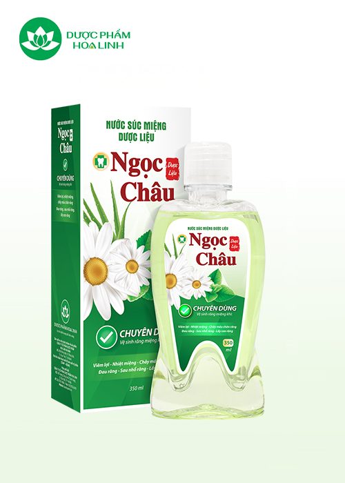 Nước súc miệng dược liệu Ngọc Châu Nước súc miệng dược liệu Ngọc Châu