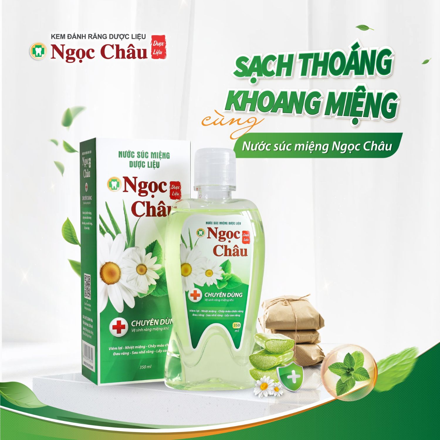 Công dụng nước súc miệng Ngọc Châu