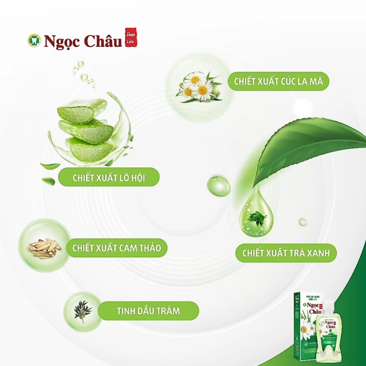 Nước súc miệng dược liệu Ngọc Châu Nước súc miệng dược liệu Ngọc Châu
