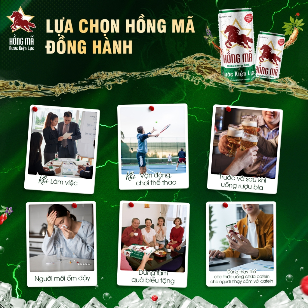 Đối tượng sử dụng nước kiện lực Hồng Mã