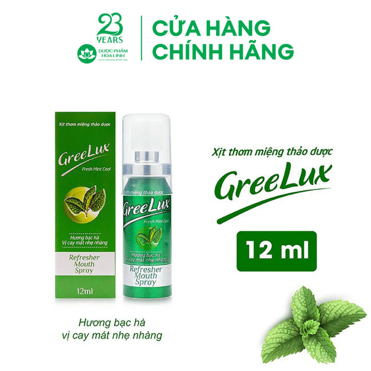 Xịt Thơm Miệng Greelux
