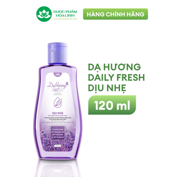 Dạ Hương Daily Fresh dịu nhẹ 120 ml