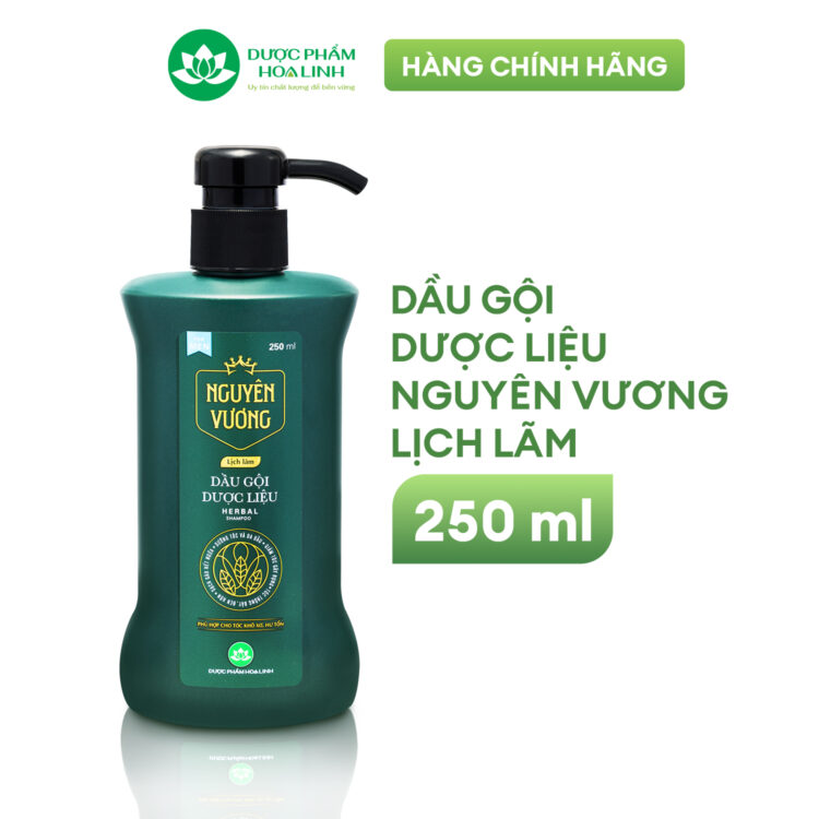 Dầu gội dược liệu Nguyên Vương lịch lãm