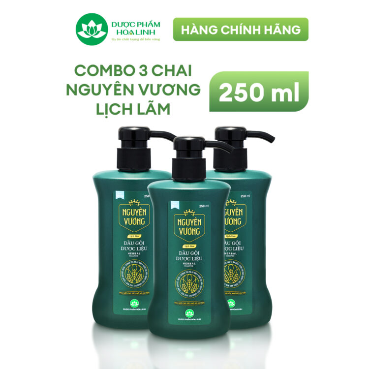 Dầu gội dược liệu Nguyên Vương lịch lãm