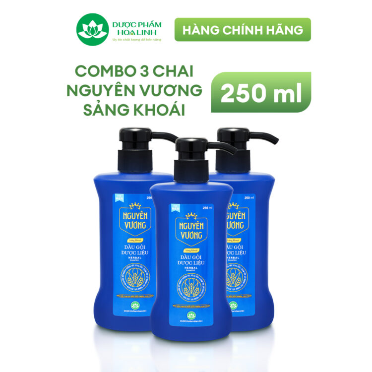 Dầu gội dược liệu Nguyên Vương Sảng khoái