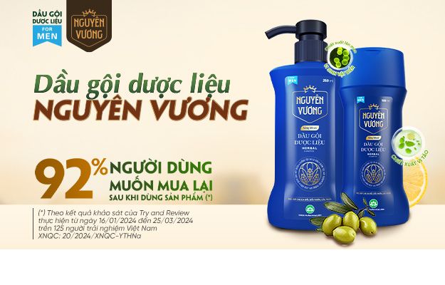 Dầu gội Nguyên Vương Sảng Khoái