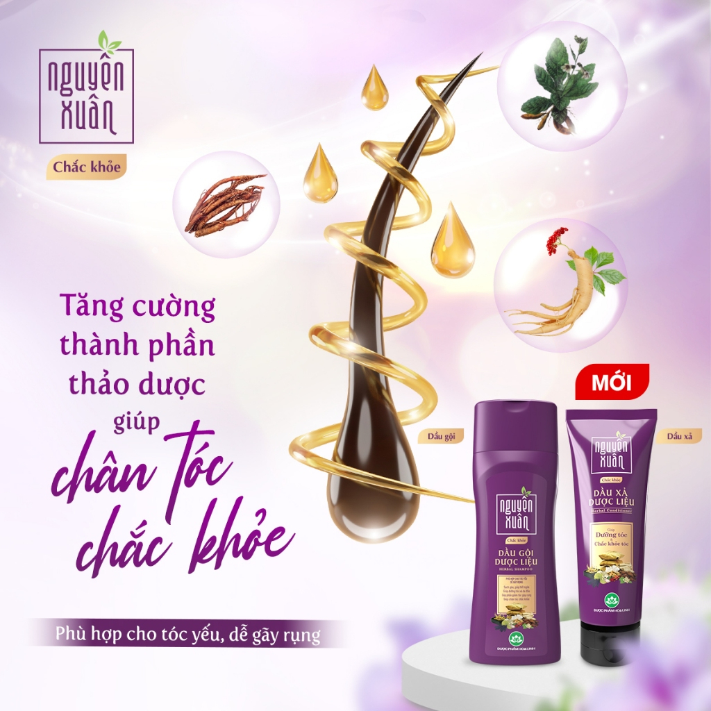 Đối tượng sử dụng dầu gội Nguyên Xuân chắc khỏe