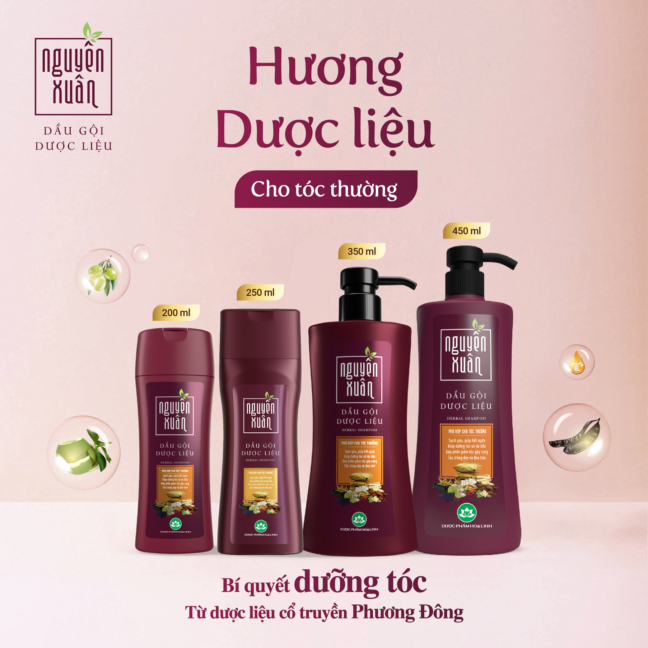 Đối tượng sử dụng dầu gội Nguyên Xuân nâu