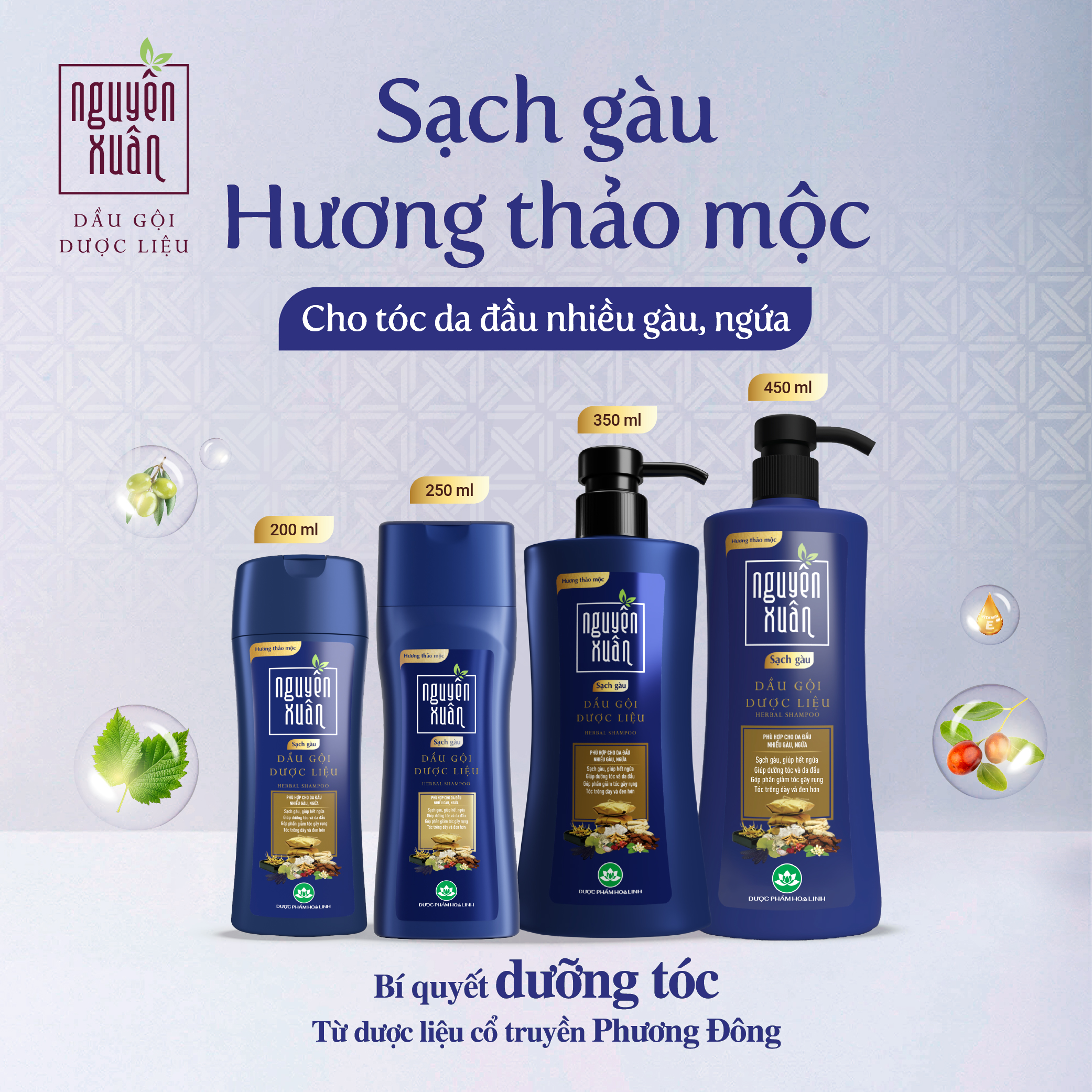 Đối tượng sử dụng dầu gội Nguyên Xuân sạch gàu