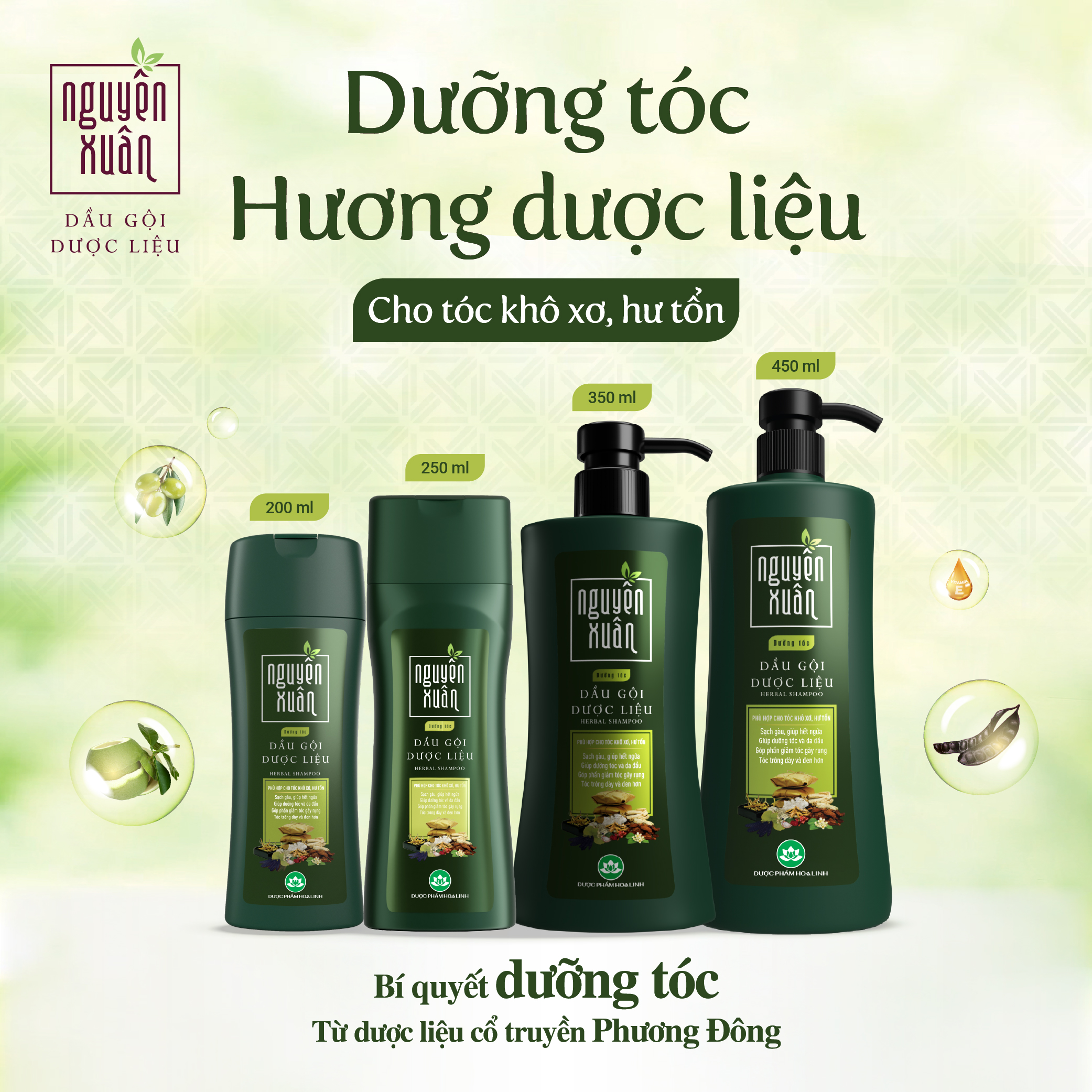 Đối tượng sử dụng Nguyên Xuân xanh dưỡng tóc
