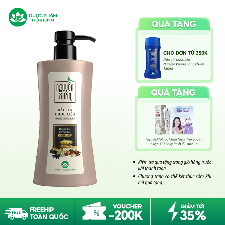 Dầu Xả Dược Liệu Nguyên Xuân
