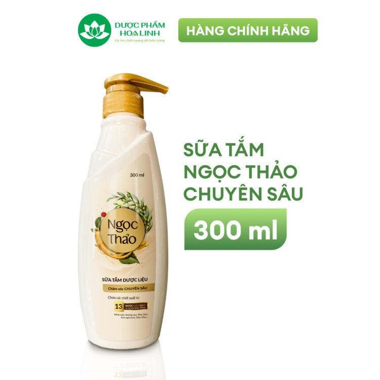 Sữa tắm dược liệu Ngọc Thảo Chuyên sâu