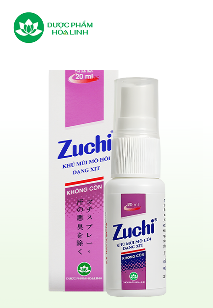 Xịt Khử Mùi Cơ Thể Zuchi ( Giao ngẫu nhiên)