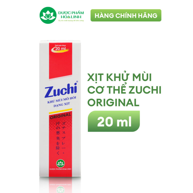 Xịt Khử Mùi Cơ Thể Zuchi ( Giao ngẫu nhiên)