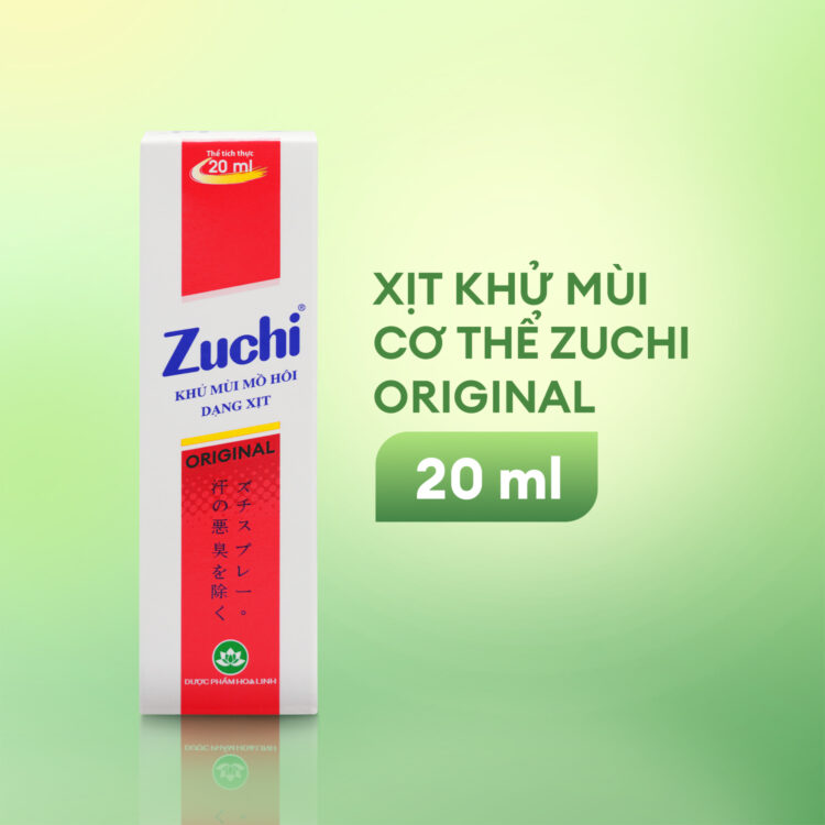 Xịt Khử Mùi Cơ Thể Zuchi