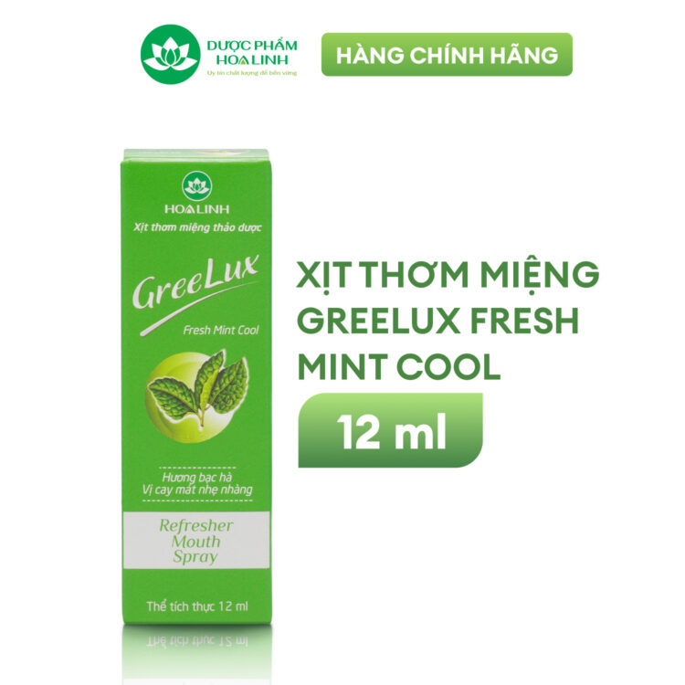 Xịt Thơm Miệng Greelux Fresh Mint Cool Xịt Thơm Miệng Greelux Fresh Mint Cool