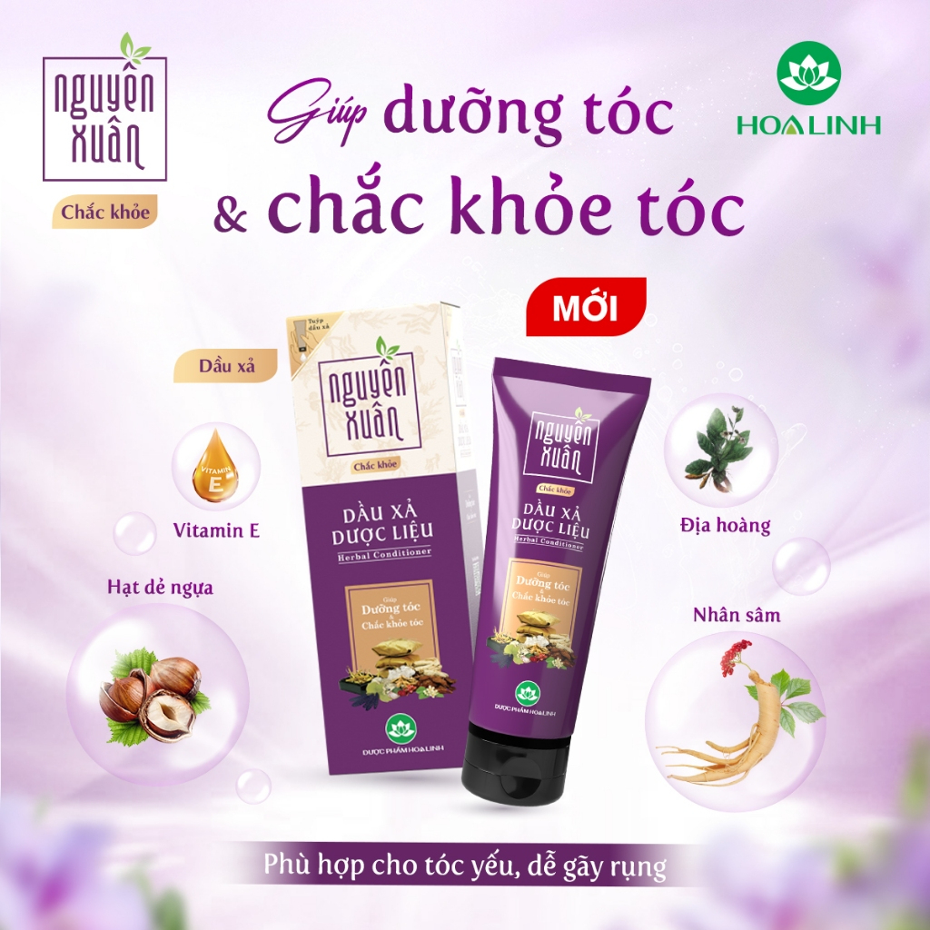 Thành phần dầu xả Nguyên Xuân chắc khỏe
