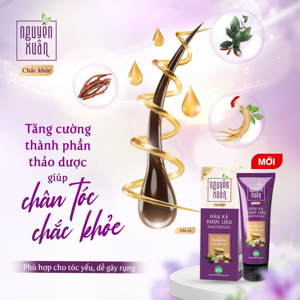 Đối tượng sử dụng dầu xả Nguyên Xuân chắc khỏe