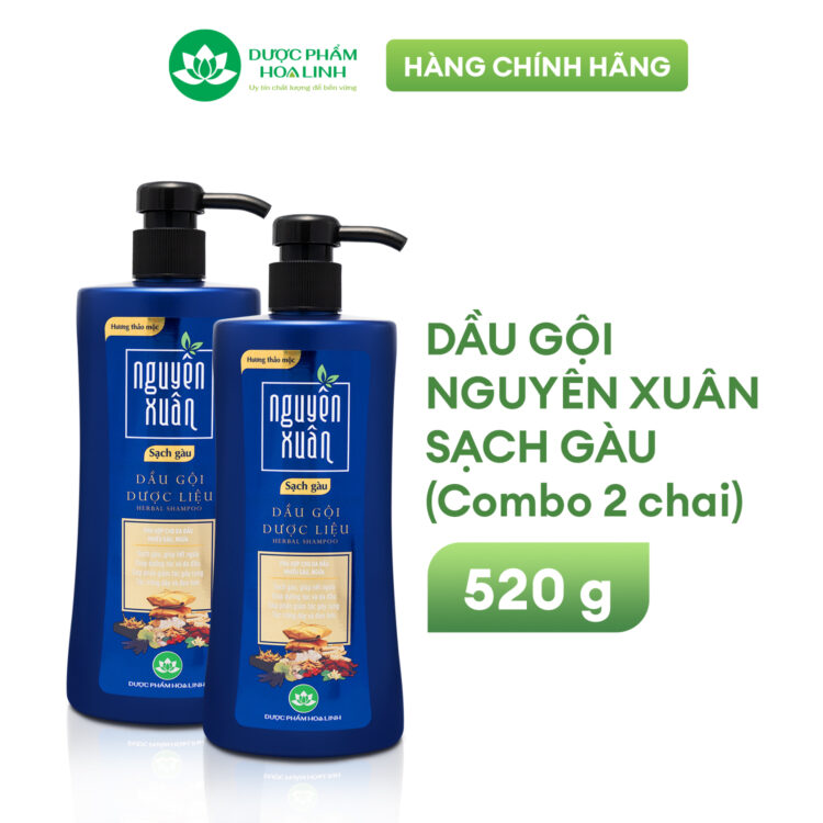 Dầu gội dược liệu Nguyên Xuân Sạch Gàu