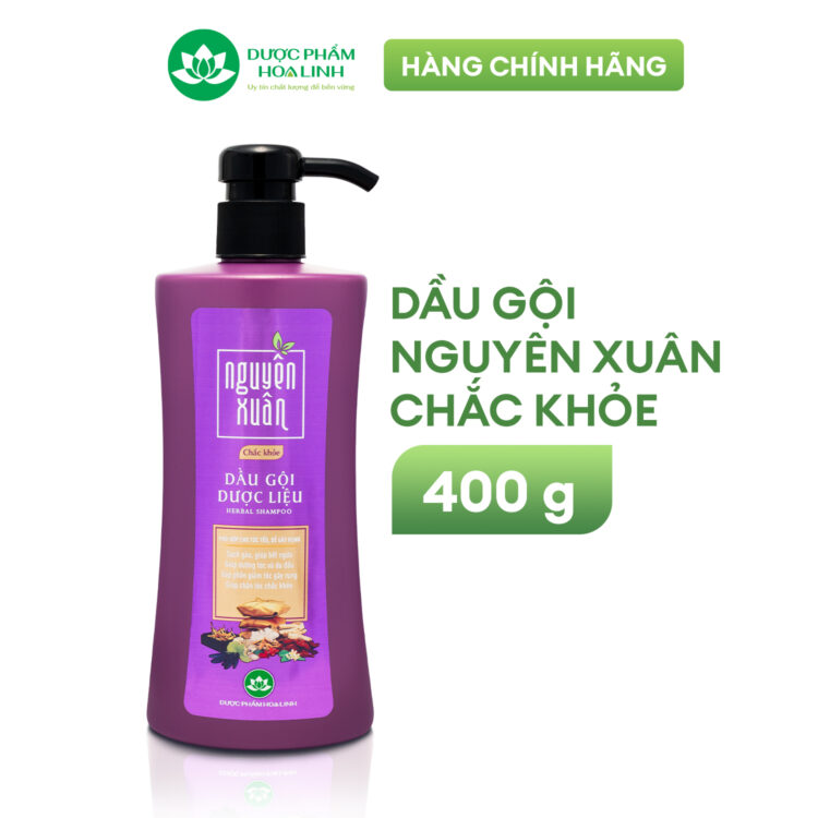 Dầu gội dược liệu Nguyên Xuân chắc khỏe
