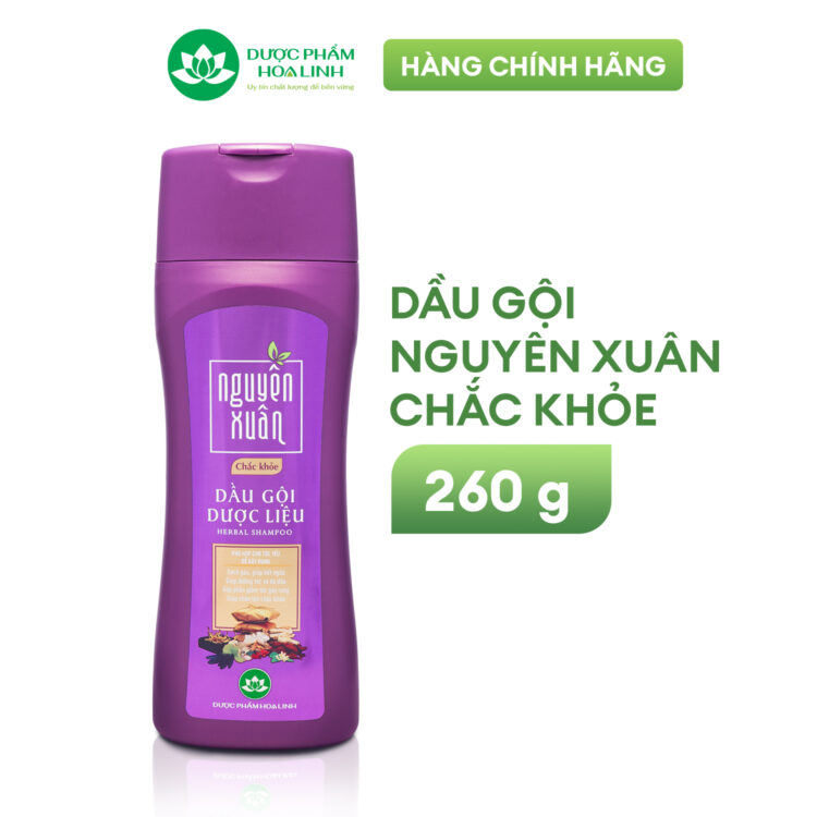 Dầu gội dược liệu Nguyên Xuân chắc khỏe