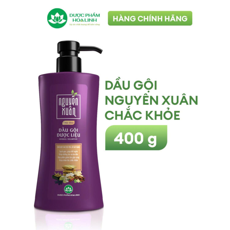 Dầu gội dược liệu Nguyên Xuân chắc khỏe