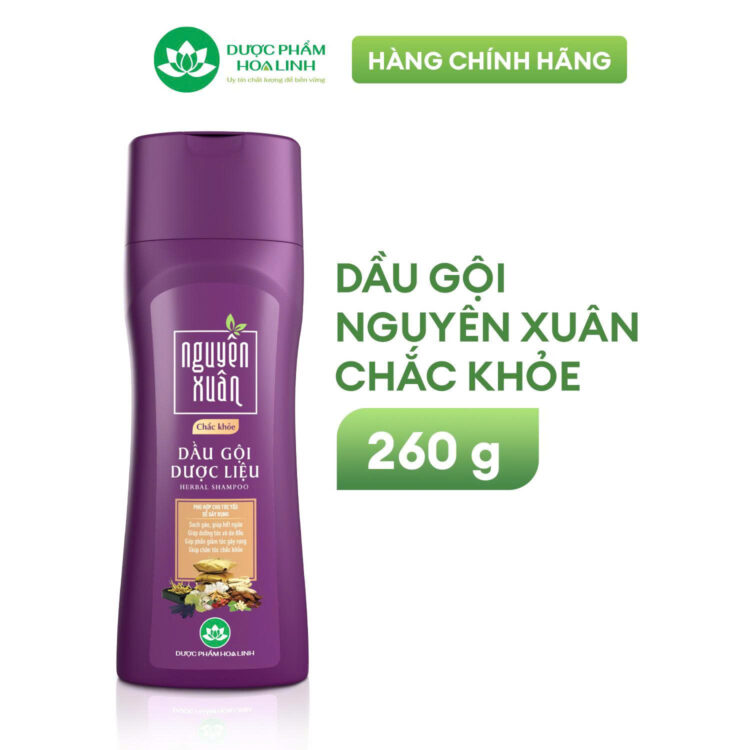 Dầu gội dược liệu Nguyên Xuân chắc khỏe