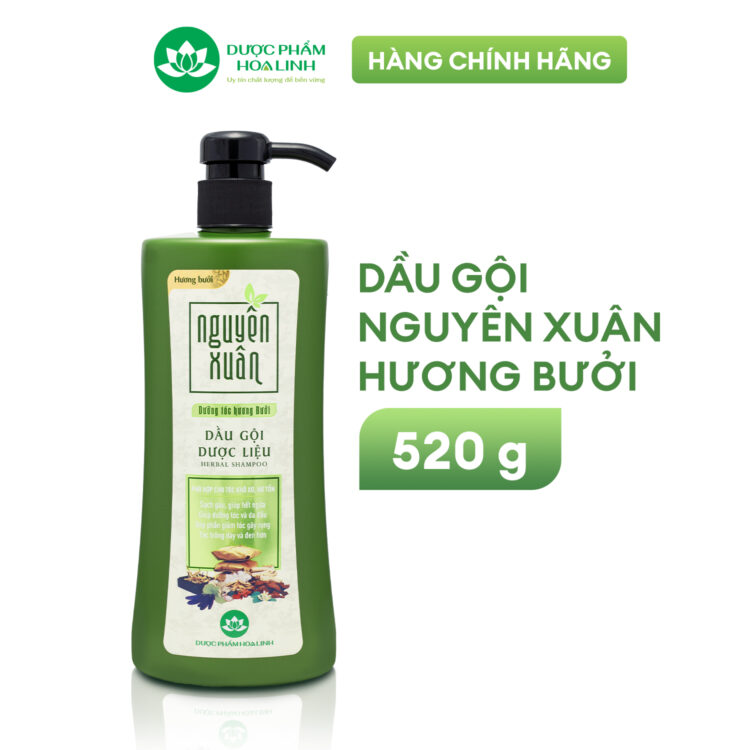 Dầu gội Nguyên Xuân dưỡng tóc hương bưởi 520 g