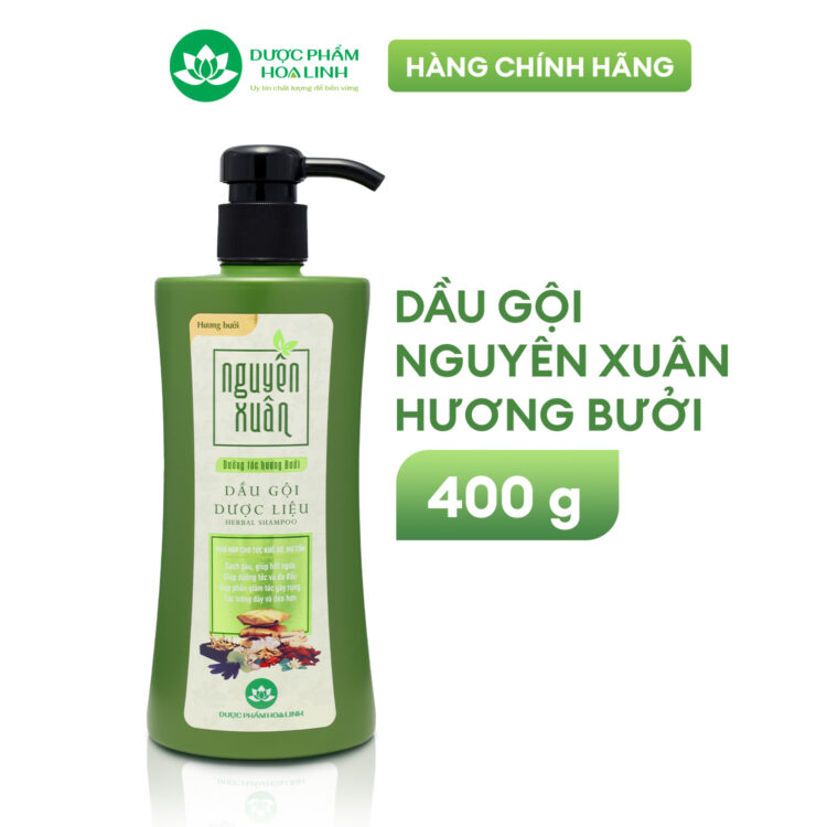 Dầu gội dược liệu Nguyên Xuân Dưỡng tóc Hương bưởi