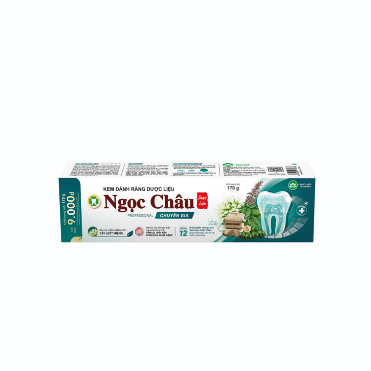 Kem đánh răng dược liệu Ngọc Châu Chuyên Gia Kem đánh răng dược liệu Ngọc Châu Chuyên Gia