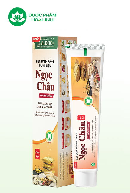 Kem đánh răng dược liệu Ngọc Châu truyền thống