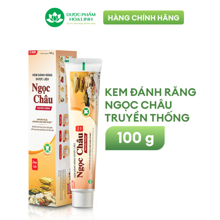 Kem đánh răng dược liệu Ngọc Châu truyền thống