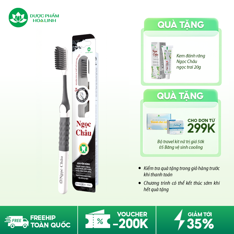 Bàn chải đánh răng Ngọc Châu