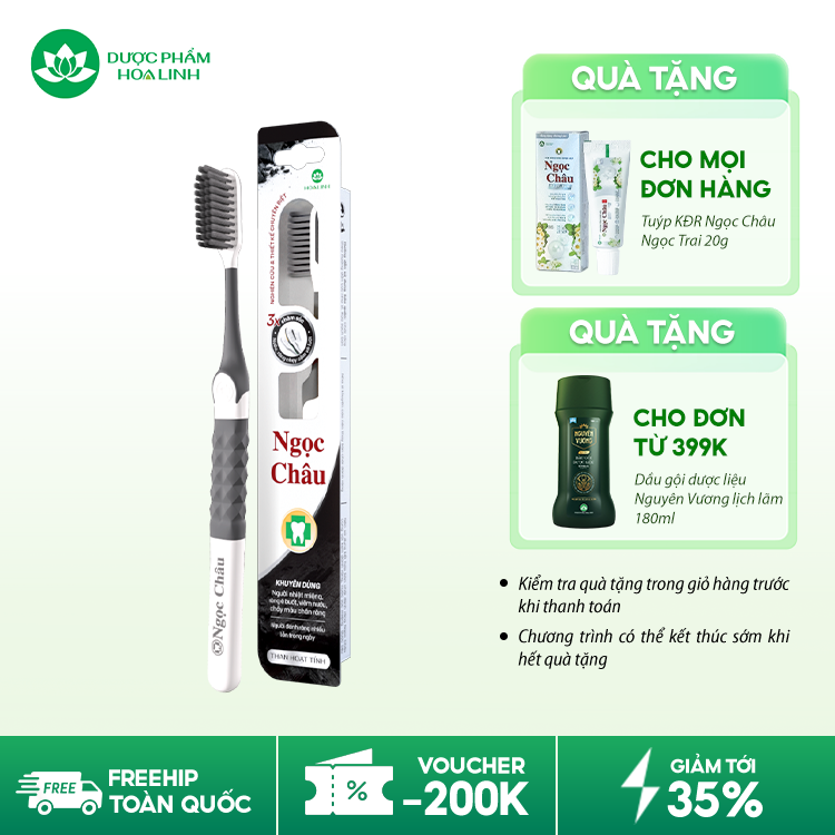 Bàn chải đánh răng Ngọc Châu