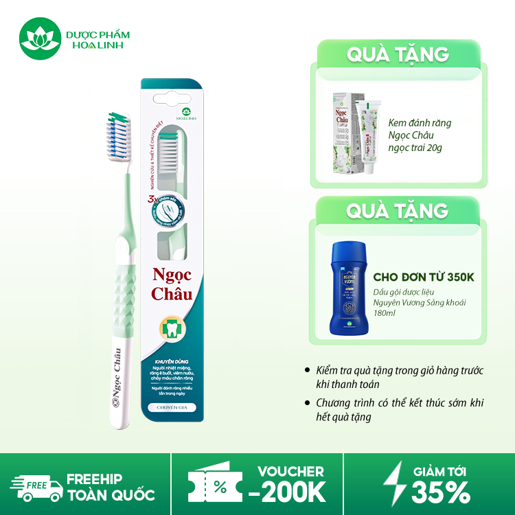 Bàn chải đánh răng Ngọc Châu
