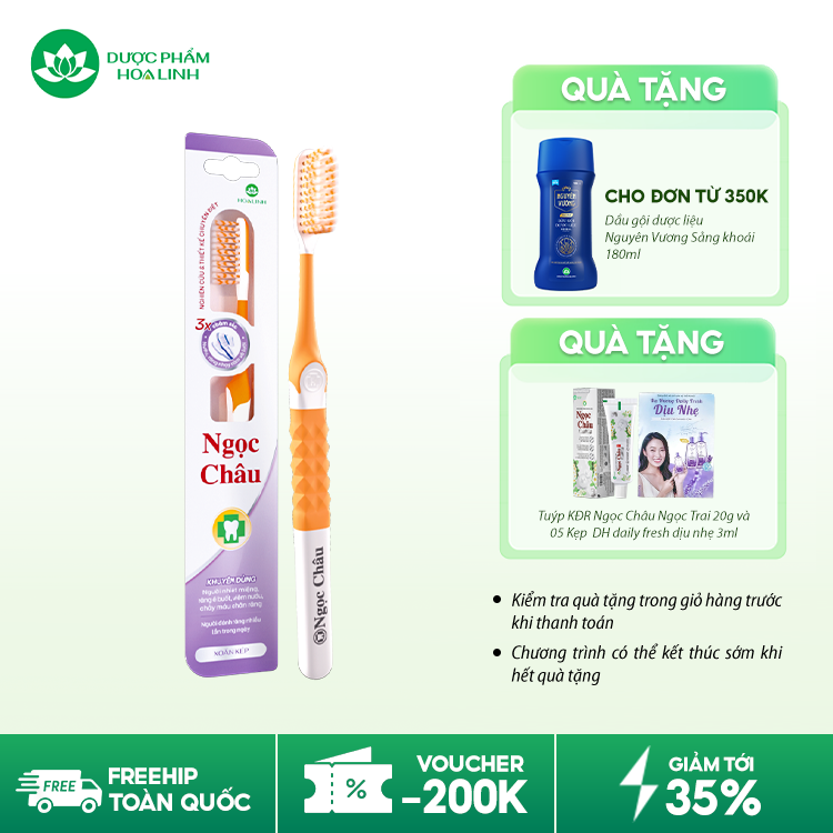 Bàn chải đánh răng Ngọc Châu