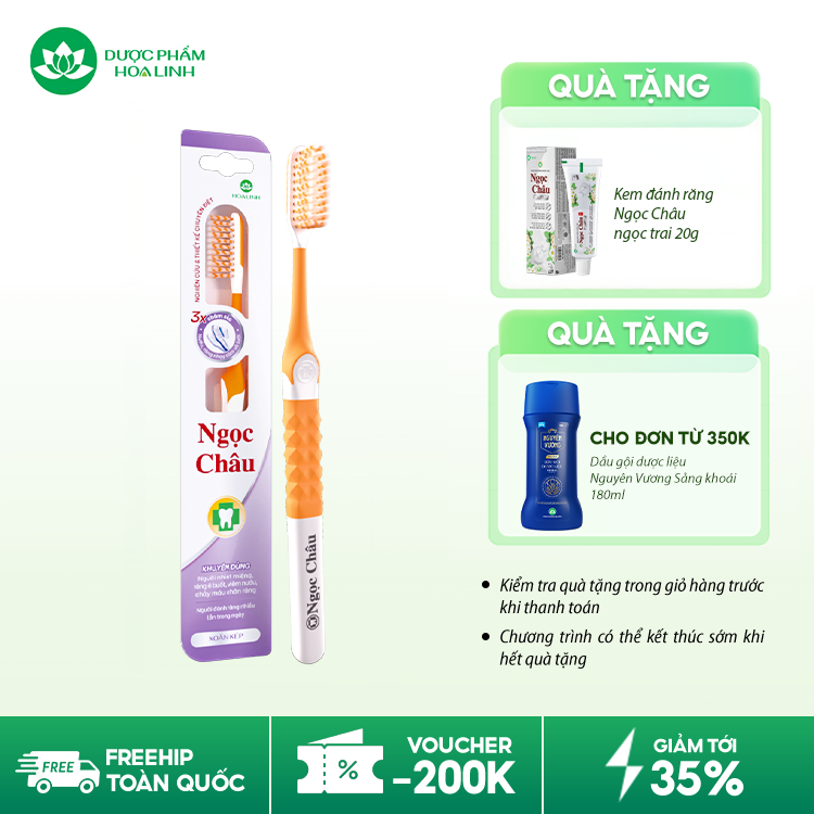 Bàn chải đánh răng Ngọc Châu
