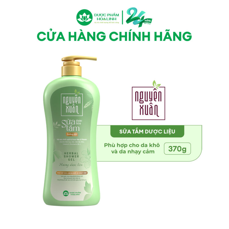 Sữa tắm dược liệu Nguyên Xuân Dưỡng ẩm