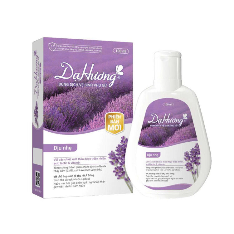 Dung dịch vệ sinh Dạ Hương dịu nhẹ