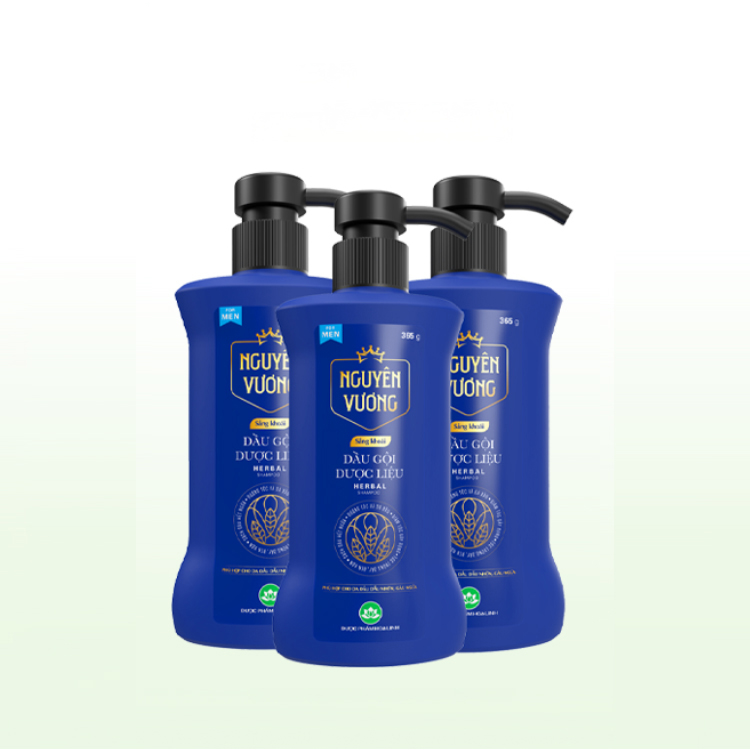 Dầu gội dược liệu Nguyên Vương Sảng khoái